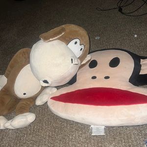 Bobby jack and Paul Frank pillow Large